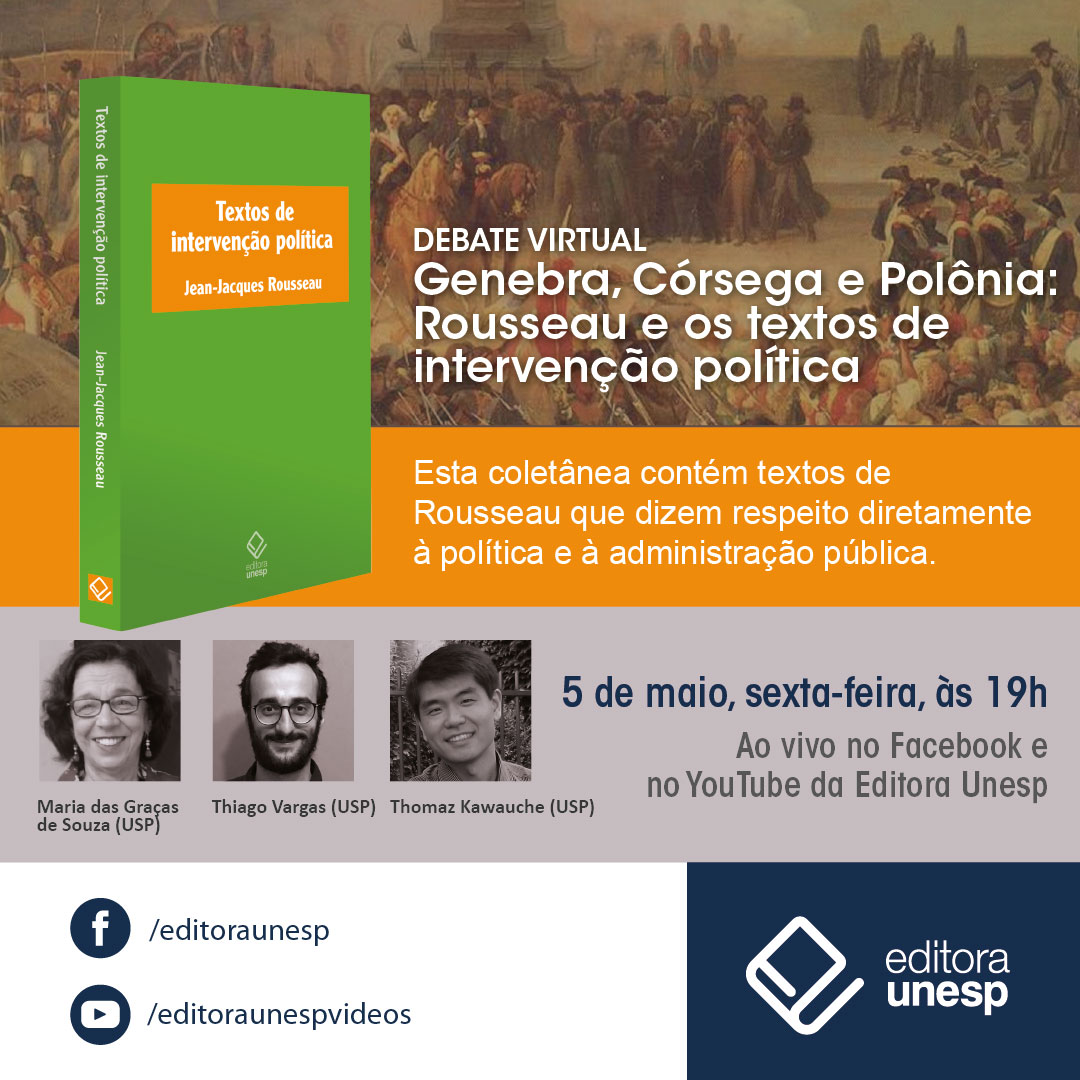 Textos de intervenção política - Jean-Jacques Rousseau