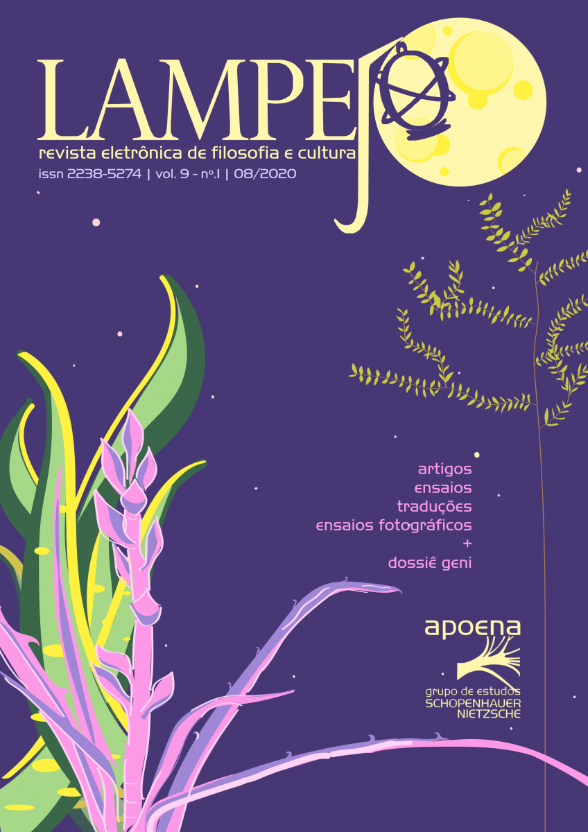 lampejo vol.9 n.2 by lampejo  revista eletrônica de filosofia e